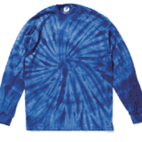 The Colortone tie-dye Co. 2000　タイダイ レインボー&スパイダー ロングスリーブTシャツ