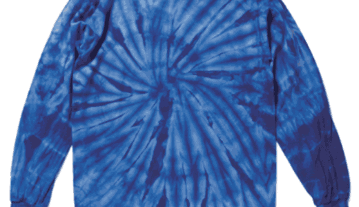 The Colortone tie-dye Co. 2000　タイダイ レインボー&スパイダー ロングスリーブTシャツ